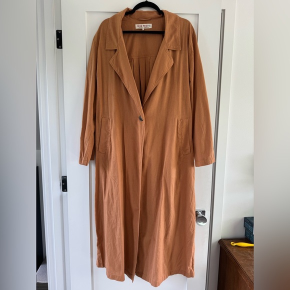 Free People Camel Coat - Picture 2 of 5